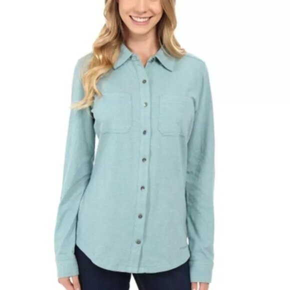 Carhartt Medina Button Front Shirt Sz XL Long Sleeve Cotton Casual Workwear NEW - Picture 1 of 7
